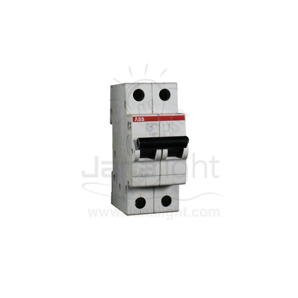 مفتاح 16امبير 4.5 كيلو ثنائي ABB ABB Circuit breaker 2p 16A 4.5k